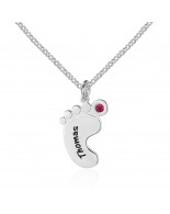 Personalized Birthstone Necklace JEWJONE101610